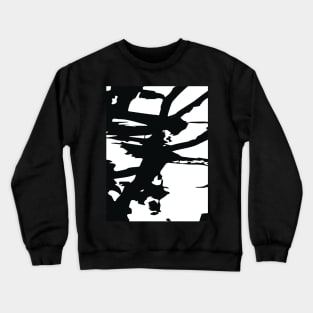 Overturned Bottle of Black Ink Crewneck Sweatshirt